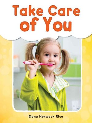 cover image of Take Care of You Read-Along eBook